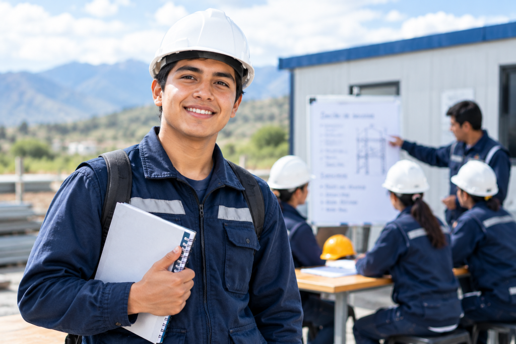 Joven participante fortaleciendo sus competencias y habilidades para mejorar su empleabilidad en el programa CertiPlan Emplea.